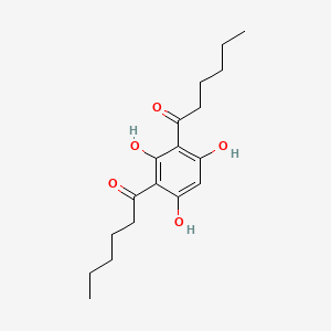 molecular formula C18H26O5 B3062571 Hyp9 CAS No. 3118-34-1