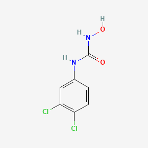 molecular formula C7H6Cl2N2O2 B3062577 1-(3,4-Dichlorophenyl)-3-hydroxyurea CAS No. 31225-17-9