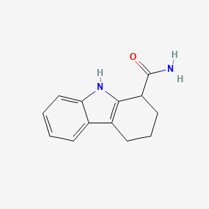 molecular formula C13H14N2O B3062647 2,3,4,9-tetrahydro-1H-carbazole-1-carboxamide CAS No. 352549-39-4