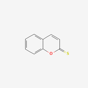 molecular formula C9H6OS B3062755 2-Thiocoumarin CAS No. 3986-98-9