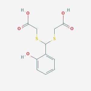 Acetic acid, (salicylidenedithio)di-
