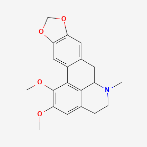 molecular formula C20H21NO4 B3062802 Thalictruberine CAS No. 42971-15-3