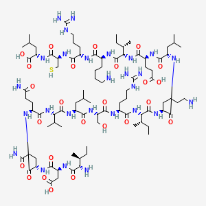 molecular formula C90H163N27O25S B3062901 Fexapotide CAS No. 492447-54-8