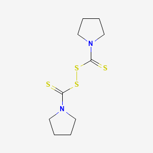 molecular formula C10H16N2S4 B3062907 Lutiram CAS No. 496-08-2
