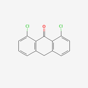 molecular formula C14H8Cl2O B3062915 1,8-Dichloro-10H-anthracen-9-one CAS No. 50259-93-3