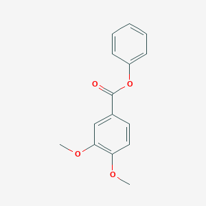 molecular formula C15H14O4 B306303 Phenyl 3,4-dimethoxybenzoate 