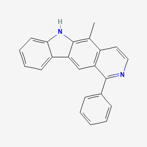 5-methyl-1-phenyl-6H-pyrido[4,3-b]carbazole