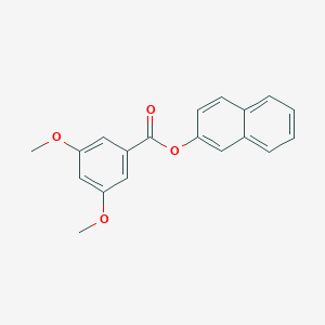 molecular formula C19H16O4 B306313 2-Naphthyl 3,5-dimethoxybenzoate 