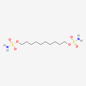 molecular formula C10H24N2O6S2 B3063190 Decane-1,10-Diyl Disulfamate CAS No. 60548-61-0