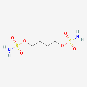 molecular formula C4H12N2O6S2 B3063191 Sulfamic acid, tetramethylene ester CAS No. 60548-62-1