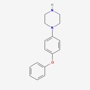 molecular formula C16H18N2O B3063241 1-(4-苯氧基苯基)哌嗪 CAS No. 62755-61-7