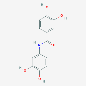 molecular formula C13H11NO5 B3063260 Systebryl CAS No. 633700-15-9