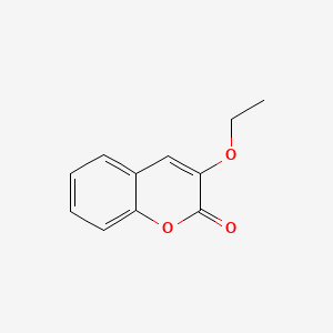 molecular formula C11H10O3 B3063358 3-Ethoxychromen-2-one CAS No. 65216-93-5
