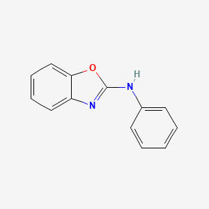 molecular formula C13H10N2O B3063413 N-phenyl-1,3-benzoxazol-2-amine CAS No. 6631-42-1