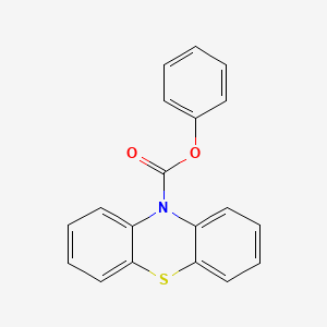 10H-Phenothiazine-10-carboxylic acid, phenyl ester