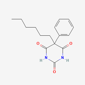 Barbituric acid, 5-hexyl-5-phenyl-