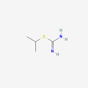 molecular formula C4H10N2S B3063514 S-Isopropyl-isothiourea CAS No. 6913-17-3