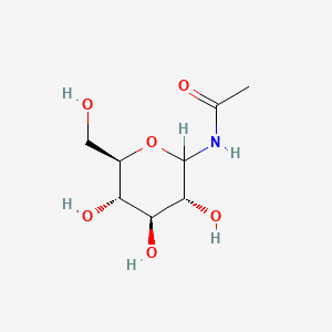 molecular formula C8H15NO6 B3063545 N-Acetylglucopyranosylamine CAS No. 6983-36-4