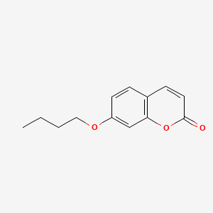 molecular formula C13H14O3 B3063579 2H-1-Benzopyran-2-one, 7-butoxy- CAS No. 71783-00-1