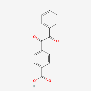 molecular formula C15H10O4 B3063614 4-(2-Oxo-2-phenylacetyl)benzoic acid CAS No. 72857-25-1