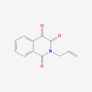 molecular formula C12H9NO3 B3063813 1,3,4(2H)-Isoquinolinetrione, 2-(2-propenyl)- CAS No. 807334-89-0