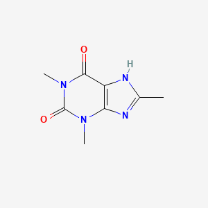 molecular formula C8H10N4O2 B3063968 8-Methyltheophylline CAS No. 830-65-9