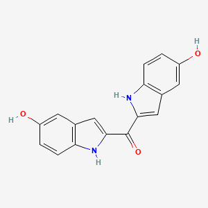 molecular formula C17H12N2O3 B3064228 Flt-3 抑制剂 II CAS No. 896138-40-2