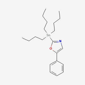 molecular formula C21H33NOSn B3064391 4-Phenyl-2-(tributylstannyl)-oxazole CAS No. 1019654-81-9