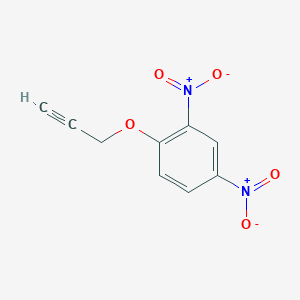 molecular formula C9H6N2O5 B3064393 2,4-Dinitro-1-(prop-2-yn-1-yloxy)benzene CAS No. 10242-20-3