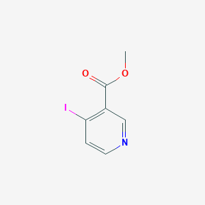 molecular formula C7H6INO2 B3064405 4-碘吡啶-3-甲酸甲酯 CAS No. 1033955-78-0