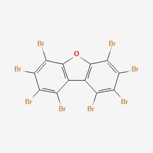 molecular formula C12Br8O B3064425 Dibenzofuran, 1,2,3,4,6,7,8,9-octabromo- CAS No. 103582-29-2