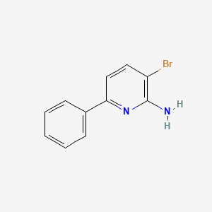 molecular formula C11H9BrN2 B3064466 3-Bromo-6-phenylpyridin-2-amine CAS No. 1097725-77-3
