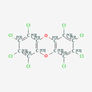 molecular formula C12Cl8O2 B3064510 八氯二苯并-对-二噁英-13C12 CAS No. 114423-97-1
