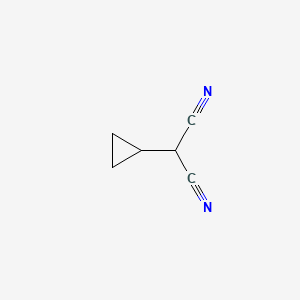 molecular formula C6H6N2 B3064524 环丙基丙二腈 CAS No. 1169770-46-0