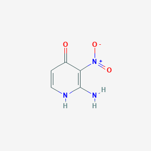 molecular formula C5H5N3O3 B3064525 2-Amino-4-hydroxy-3-nitropyridine CAS No. 1201681-64-2