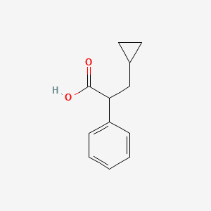 molecular formula C12H14O2 B3064533 3-Cyclopropyl-2-phenylpropanoic acid CAS No. 1204595-21-0