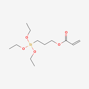 molecular formula C12H24O5Si B3064779 Triethoxysilylpropyl acrylate CAS No. 20208-39-3