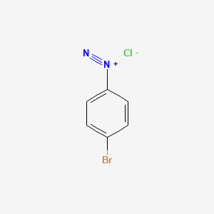 molecular formula C6H4BrClN2 B3064804 4-Bromobenzenediazonium chloride CAS No. 2028-85-5