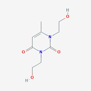 1,3-Bis(2-hydroxyethyl)-6-methyluracil