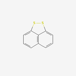 molecular formula C10H6S2 B3064833 1,2-Dithiaacenaphthene CAS No. 209-22-3