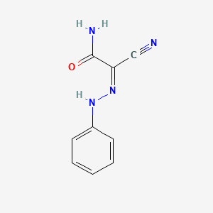 molecular formula C9H8N4O B3064834 2-Phenylhydrazono-2-cyanoacetamide CAS No. 20923-20-0