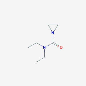 molecular formula C7H14N2O B3064835 N,N-diethylaziridine-1-carboxamide CAS No. 21392-71-2