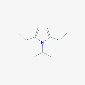 molecular formula C11H19N B3064836 2,5-Diethyl-1-isopropylpyrrole CAS No. 21407-88-5