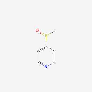 molecular formula C6H7NOS B3064845 4-(Methylsulfinyl)pyridine CAS No. 21948-76-5