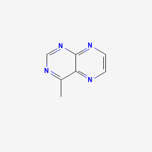 molecular formula C7H6N4 B3064875 4-Methylpteridine CAS No. 2432-21-5