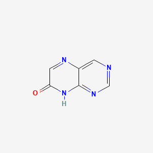 molecular formula C6H4N4O B3064883 7(8H)-蝶啶酮 CAS No. 2432-27-1