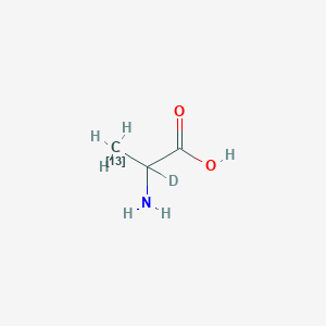 DL-Alanine-3-13C,2-d