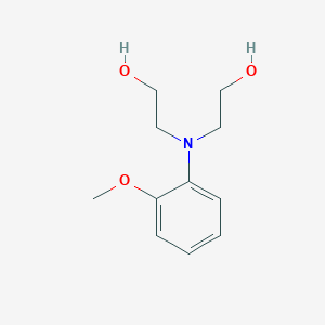 B3064997 2,2'-[(2-Methoxyphenyl)imino]diethanol CAS No. 28005-76-7