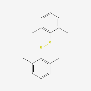 molecular formula C16H18S2 B3065054 Disulfide, bis(2,6-dimethylphenyl) CAS No. 2905-17-1