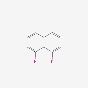 molecular formula C10H6F2 B3065131 1,8-Difluoronaphthalene CAS No. 30389-93-6